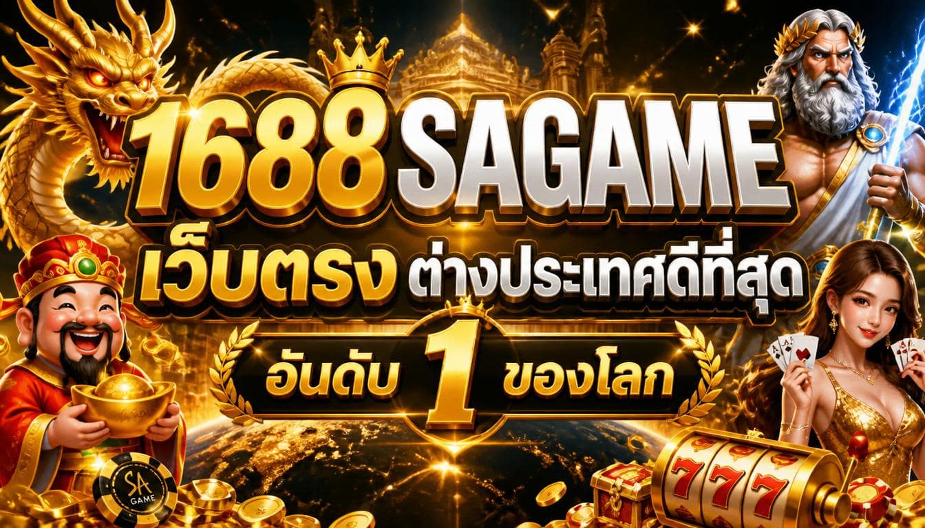 1688SAGAME เว็บตรง ต่างประเทศดีที่สุด